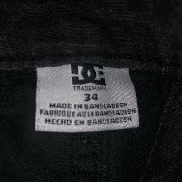 Men’s Dark Blue DC Shorts - Picture 3 of 4